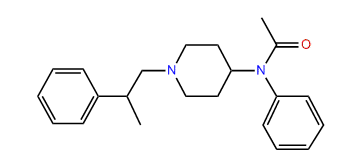 N-Phenyl-N-(1-(2-phenylpropyl)-4-piperidinyl)-acetamide